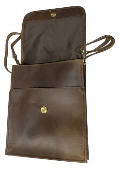 Klassy Cowgirl Leather Crossbody Bag with diamond pattern hair on cowhide #2